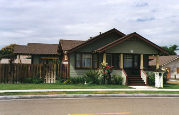 Double gabled bungalow at 129 Atchison