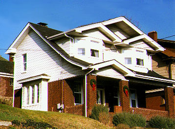 Craftsman Style (1917) Note the triple dormered roof-line on this shed roof