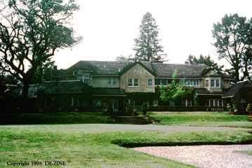 Mortimer Fleishhacker residence, Woodside, CA. Greene and Greene, 1912