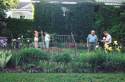 By the third year, we were already proudly giving tours of the backyard garden.